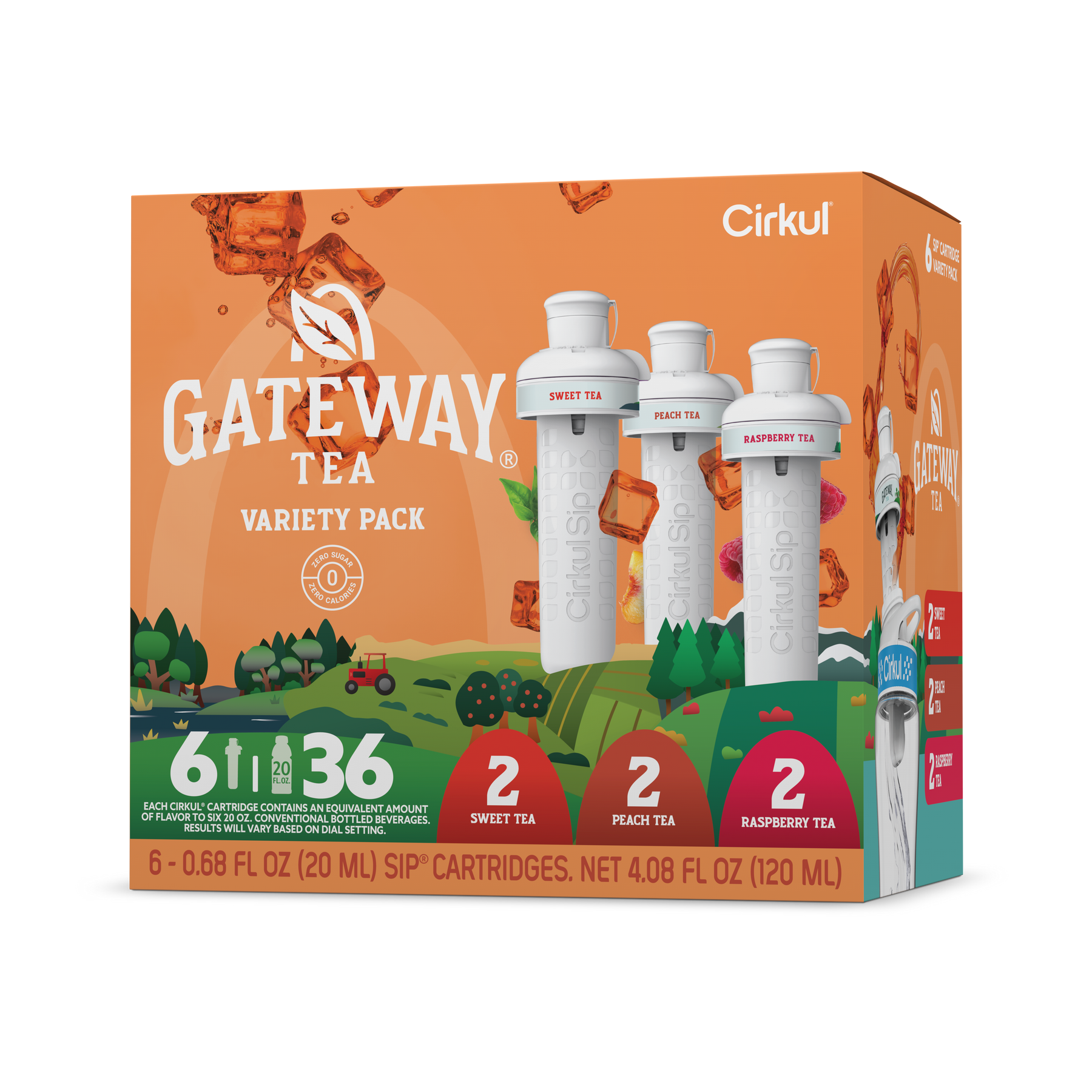 Gateway Tea® 6-Pack Variety Pack - Fresh Style