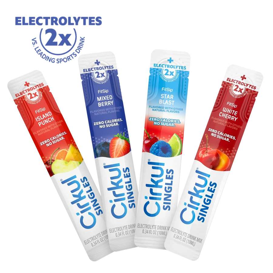 16-Pack Cirkul® Singles FitSip Bundle - Ready Routine