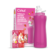 32oz. Hot Pink Stainless Steel Bottle Starter Kit - Clean Bundle