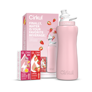 32oz. Blush Pink Stainless Steel Bottle Starter Kit - Clean Bundle