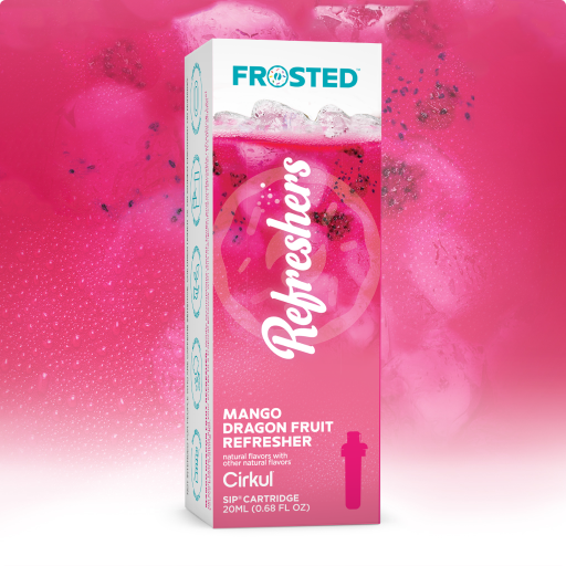 Frosted Mango Dragon Fruit Refresher - Ready Routine