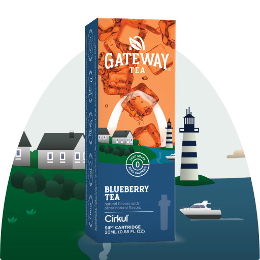 Gateway Blueberry Tea - Simple Edit